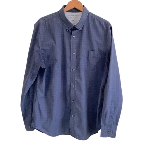 Banana Republic Other - BANANA REPUBLIC Luxe Poplin XL Slim Fit